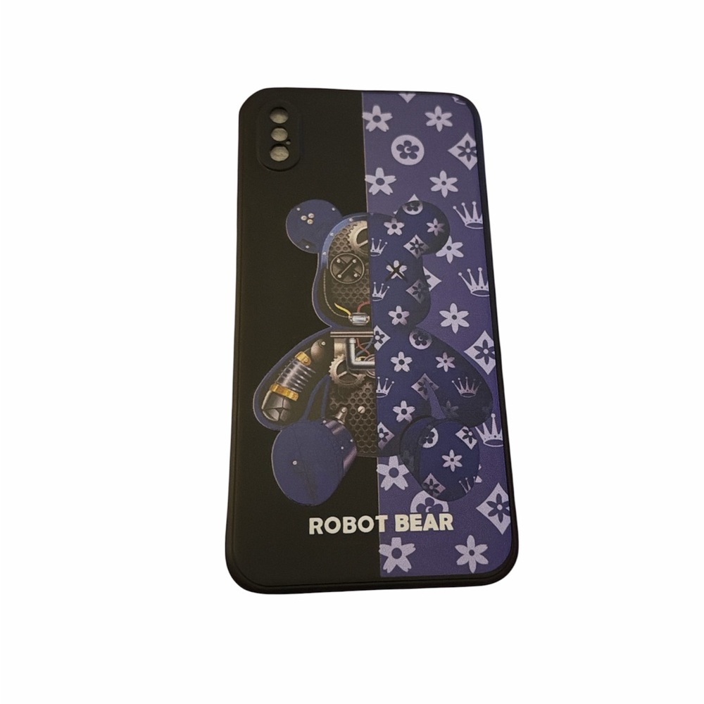 Robot Bear Blue Phone Case iPhone XS Max